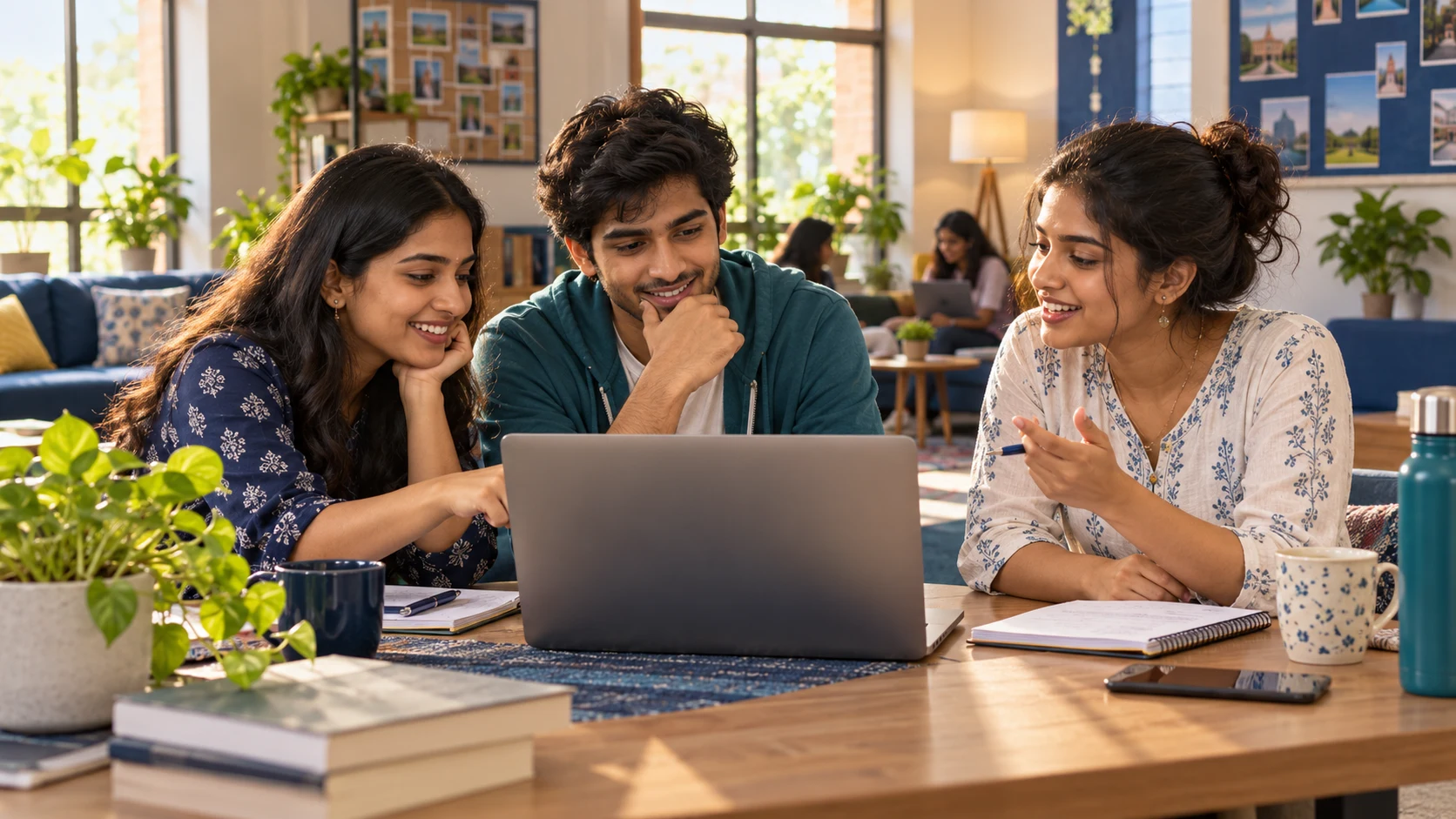 Choose roommates — Students submit preferences and form their roommate group.