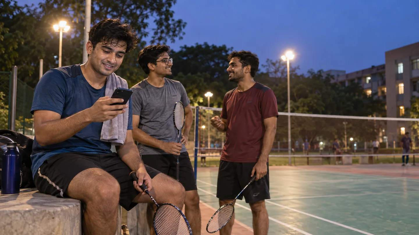 Late-night permission requested by an Indian university student