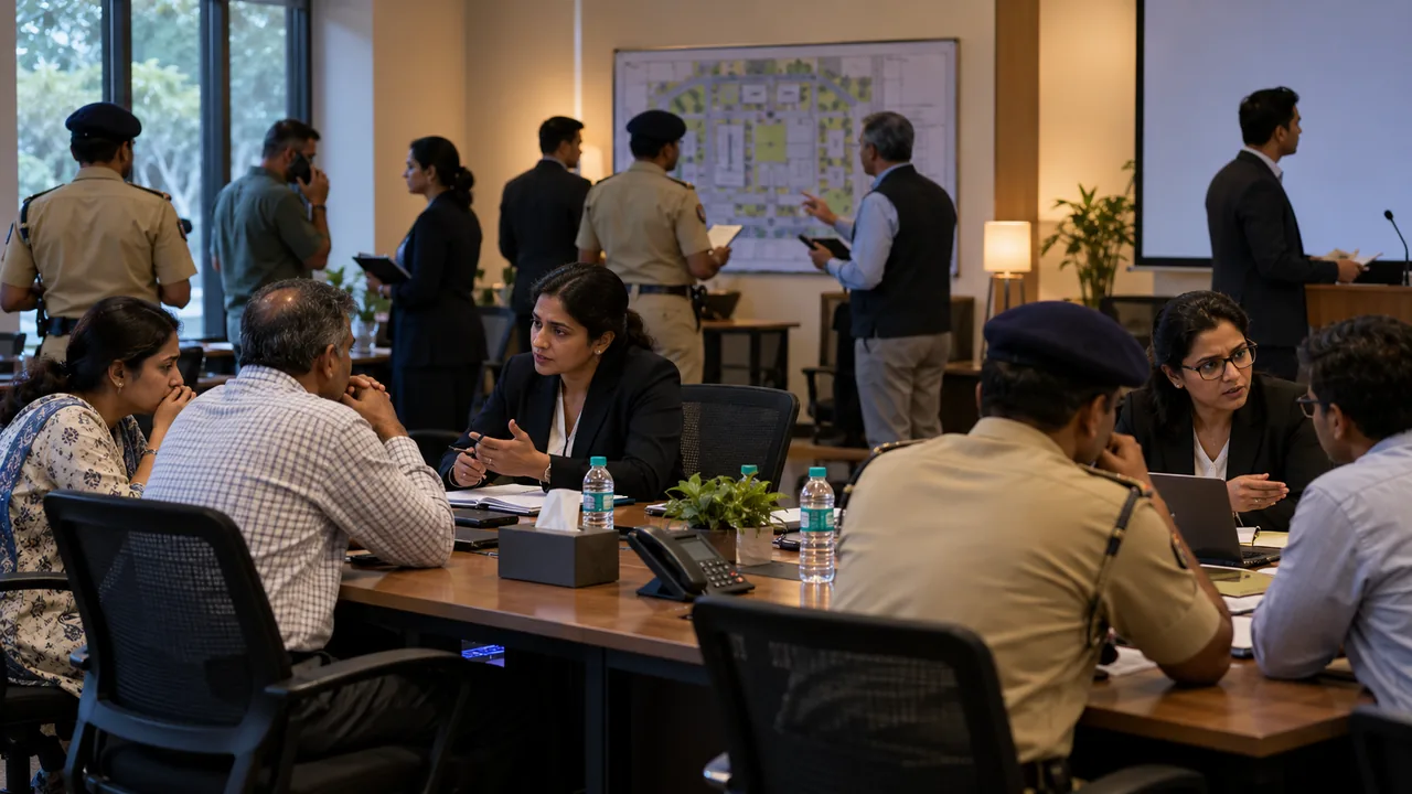 A university incident team coordinating police, family and authorised public communication.